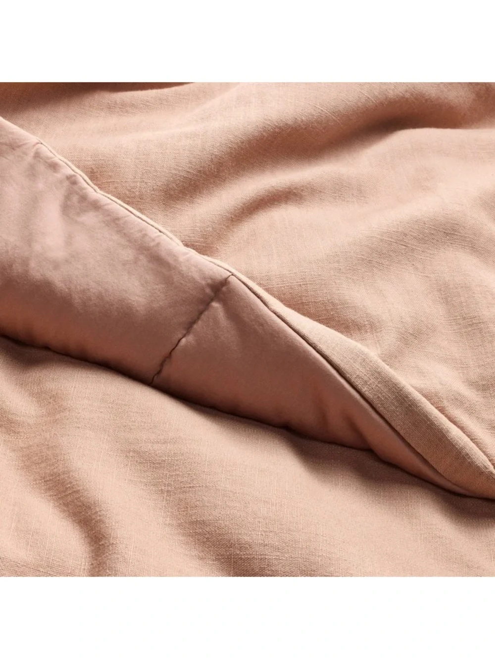 Casaluna F/Q Light Adobe Clay Heavyweight Linen Blend Comforter Set